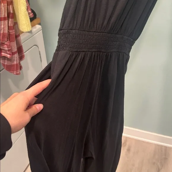 Aerie charcoal jumpsuit - Picture 4 of 7